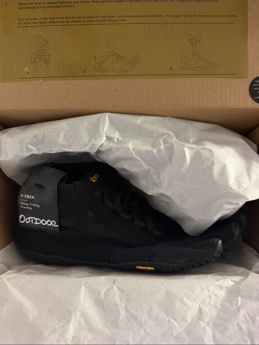 Vibram V-Treck Five fingers